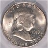 Image 2 : 1949-S FRANKLIN HALF DOLLAR, PCGS MS-65