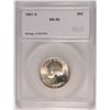 Image 1 : 1947-S WASHINGTON QUARTER, SEGS MS-65  NICE
