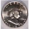 Image 2 : 1954-D FRANKLIN HALF DOLLAR, MS-64 FBL