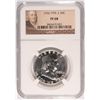 Image 1 : 1956 TYPE-2 FRANKLIN HALF DOLLAR, NGC PROOF-68!