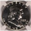 Image 2 : 1957 FRANKLIN HALF DOLLAR, NGC PROOF-68!