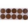 Image 1 : (10) 1913-D LINCOLN CENTS