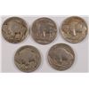 Image 2 : (5) 1925-S BUFFALO NICKEL