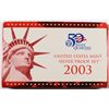 Image 1 : 2003 UNITED STATES SILVER PROOF SET IN NICE ORIGINAL PACKAGING