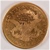 Image 2 : 1874-CC $20 GOLD LIBERTY XF-40