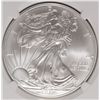 Image 2 : 2012 AMERICAN SILVER EAGLE, NGC MS-70! EARLY RELEASES  EAGLE LABEL