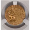 Image 2 : 1915 $2.50 GOLD, NGC UNC. ( cleaned ) IT'S A MS-62