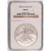 Image 1 : 2006-W AMERICAN SILVER EAGLE, NGC MS-69