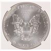 Image 3 : 2013 ( W )  AMERICAN SILVER EAGLE,  NGC MS-70