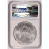 Image 4 : 2013 ( W )  AMERICAN SILVER EAGLE,  NGC MS-70