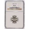 1945-S MERCURY DIME NGC MS-66