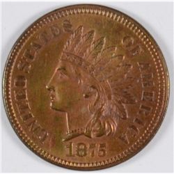 1875 INDIAN HEAD CENT MS-63