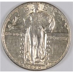 1930 STANDING LIBERTY QUARTER AU-58