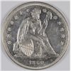Image 1 : 1860 SEATED DOLLAR MS-62