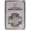 Image 1 : 1881-CC MORGAN DOLLAR NGC MS-63