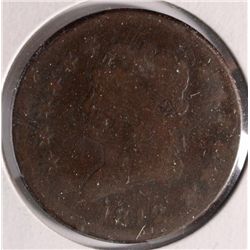 1812 LARGE CENT AG/G (SMALL DATE) (OFF CENTER) (S-290)