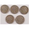 Image 1 : (5) 1923-S BUFFALO NICKEL