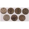Image 2 : (7) SEATED DIMES (71, 76, 83, 87, 88, 88-S, 91-O)