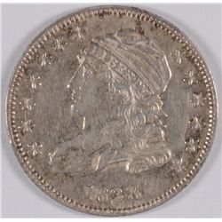 1828 BUST DIME AU+   NICE!