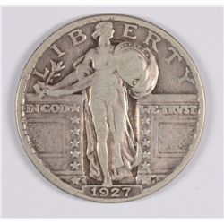 1927-S STANDING LIBERTY QUARTER VF