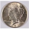 Image 1 : 1935-S PEACE SILVER DOLLAR, MS-64 WHITE