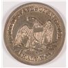 Image 2 : 1860-S SEATED LIBERTY HALF MS-61 CLEANED