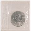 Image 2 : 1990 1 OZ CANADIAN MAPLE LEAF SILVER ROUND