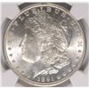 Image 2 : 1891-S MORGAN SILVER DOLLAR, NGC MS-64 BLAST WHITE!