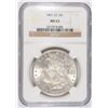 Image 1 : 1881-CC MORGAN DOLLAR NGC MS-63