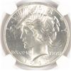 Image 2 : 1923 PEACE DOLLAR NGC MS-62 (MINT ERROR)