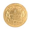 Image 2 : 1855 II GOLD DOLLAR AG