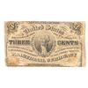 Image 1 : 1863 THREE CENT US FRACTIONAL