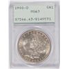 Image 1 : 1900-O MORGAN DOLLAR PCGS MS-63 RATTLER