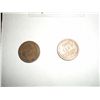 Image 2 : 1916P, D wheat pennies two coin set