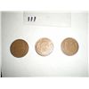 Image 2 : 1917D,S,P wheat pennies three coin set