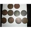 Image 2 : Large Cent No Date x 10 coins