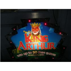 King Arthur Top of Slot Machine