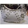 Image 1 : White Leather  BeBe Purse