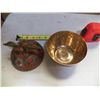 Image 3 : Solid Brass Bowl Awith Lid