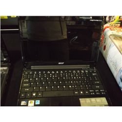 Acer aspire one mini laptop computer.
