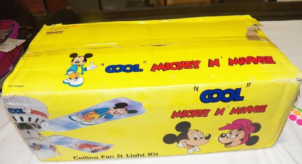 Mickey Minnie Mouse Ceiling Fan