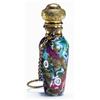 Image 1 : VENETIAN PORTRAIT MURRINE GLASS PERFUME PHIAL, with gilt-brass mounts, decorated with portraits a...