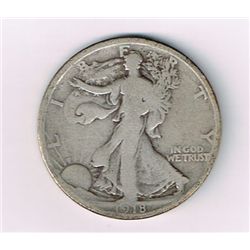 1918 Walking Liberty Half