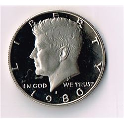1980-S Proof Kennedy Half