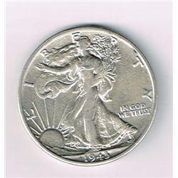 1943-S Walking Liberty Half