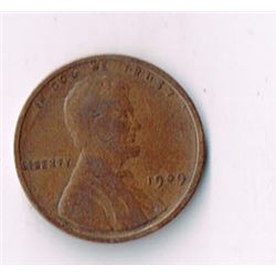 1909 Lincoln Wheat Penny