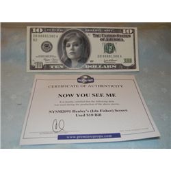 Isla Fisher  Now You See Me  Prop Money