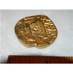  The Goonies  and  Hook  Screen Used Prop Gold Coin