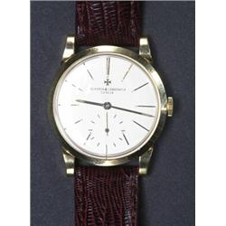 MEN'S VACHERON & CONSTANTIN WRISTWATCH, circa 1955; serial #P453/3B; 17 jewel adjusted movement;...