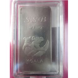 2 x Certified & serial numbered  999 titanium bars